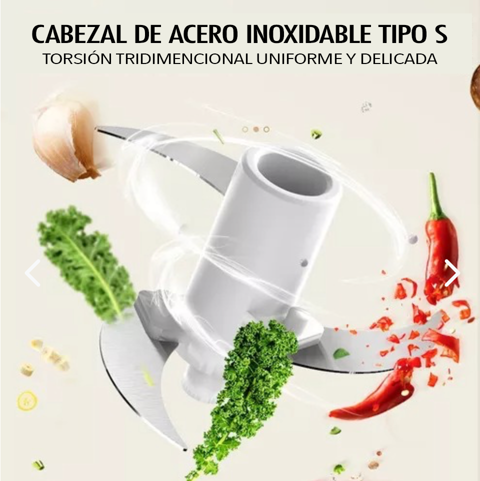 Picadora eléctrica para alimentos COOKING MACHINE™